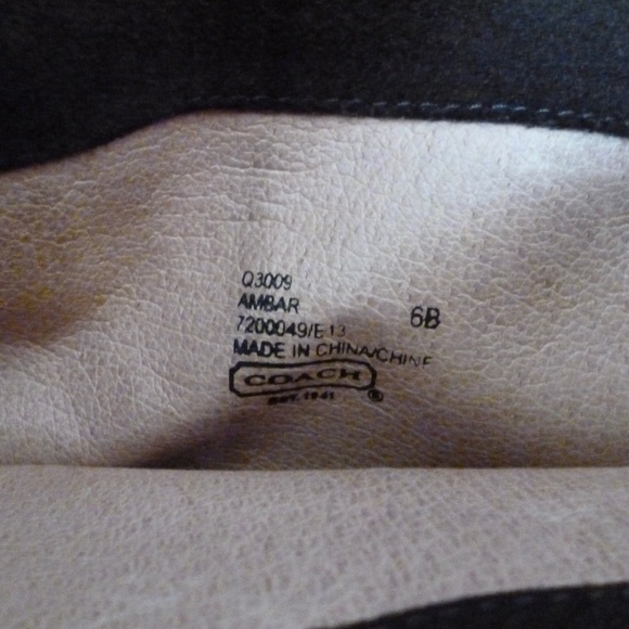 Coach Amber Suede Boots - Picture 17 of 17